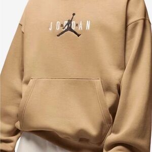 Jordan Beige Sweatshirt with Logo